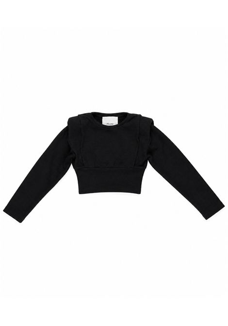 Pull spalle strutturate Lù-Lù BY MISS GRANT | LL4742NERO